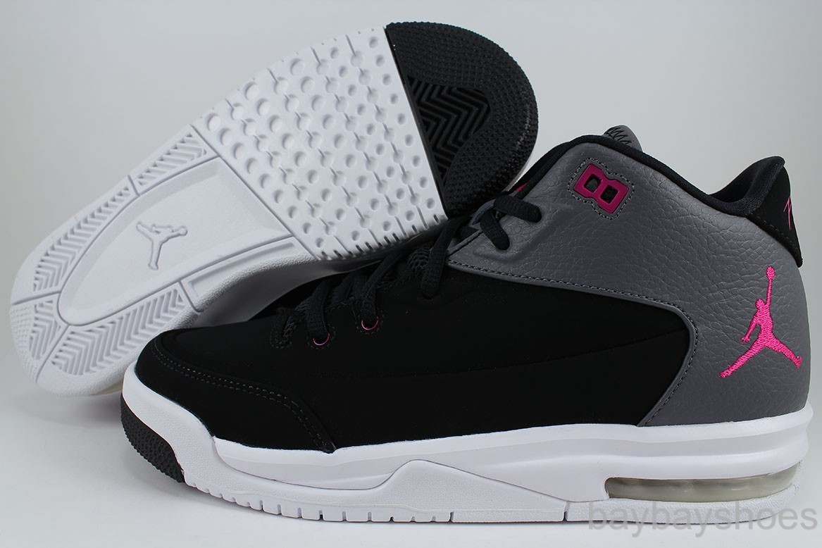 jordan flight pink and grey